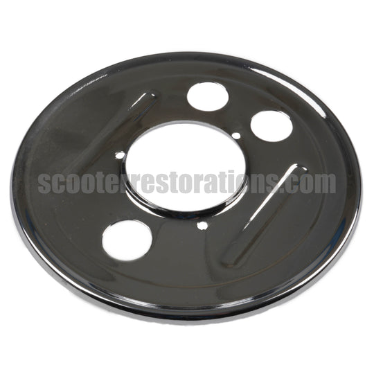 Vespa Rear Hub Backplate (Chrome) Large Frame