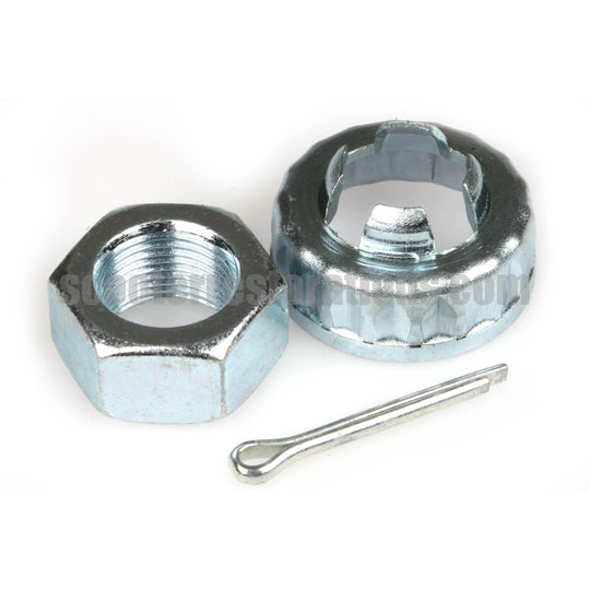 Vespa Rear Hub Drum Nut & Locking Socket Set (PX EFL-PK-PX Disc-T5-LML) Italian