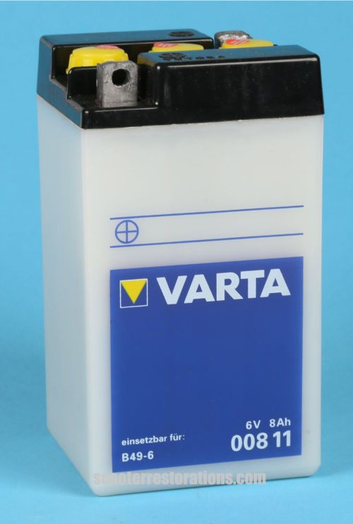 Vespa 6 Volt Battery (Acid)