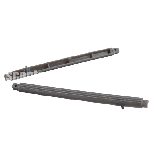 GP Front Outer Legshield Strips (Indian) Grey (a pair)