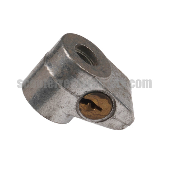 Lambretta Spare Wheel Locking Nut & Keys (FABBRI) Genuine 1960's