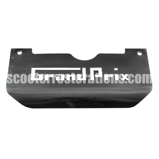 Series 3/GP Stand Splash Plate (Stainless Steel) With Grand Prix Logo
