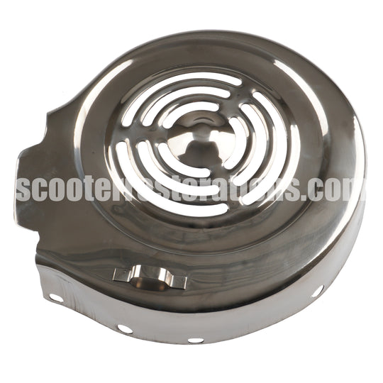 LI/TV/SX Flywheel Cover (Polished Stainless Steel)