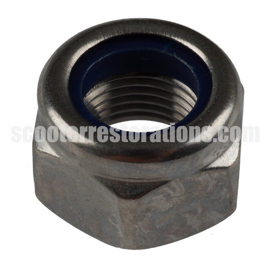 Engine Mounting Nyloc Nut (White Nyloc) (Stainless Steel)