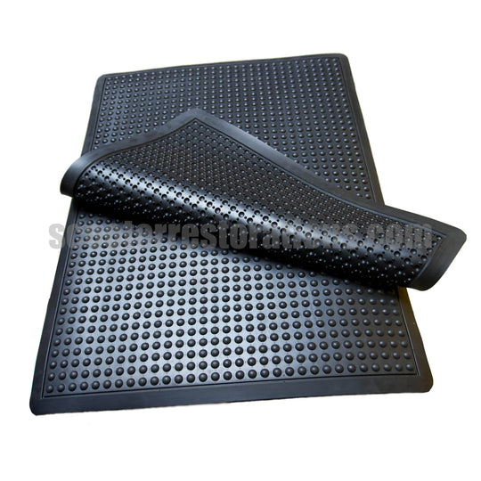 Workshop Rubber Safety Floormat (Black)