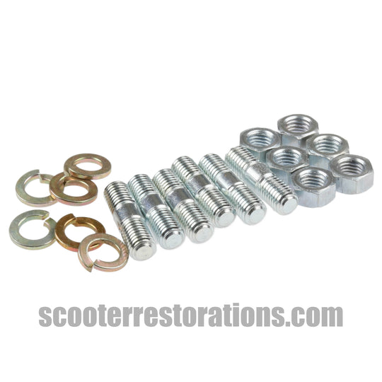 Gear Flange Studs, Nuts & Washers Set (Made in the UK)