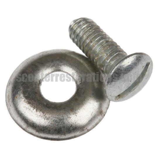 LI/TV Headlight Rim Screw & Cup Washer (Zinc Plated)