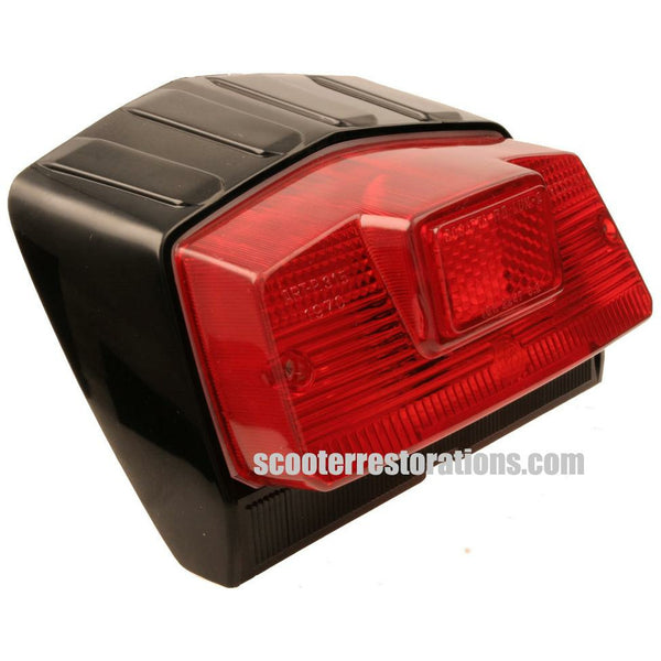 GP Rear Light Assembly (Ribbed) Italian – Scooter Restorations