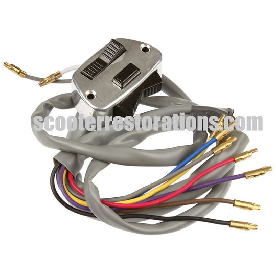 LI Series 3 4-Pole Horn/Light Switch DC (Italian)