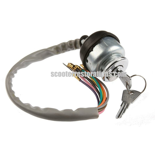 Ignition Switch (DC) with Flap & Keys (Series 1 & 2) Keys marked Becme