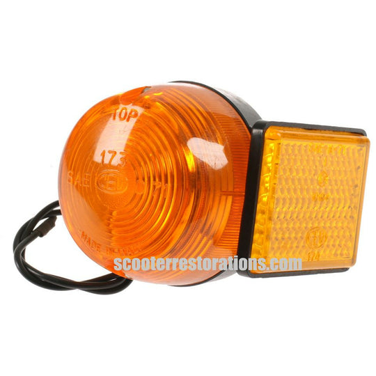 Front Round Indicator with Reflector L/H (Italian CEV)