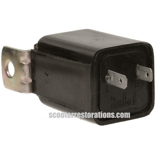 Indicator Relay Switch Late SIL GP (Black Plastic) 2-Pin