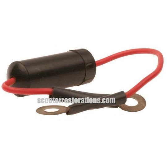 Fused Battery Lead 12V DC with Nut & Bolt