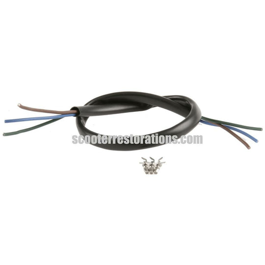 Stator Plate Wiring (Black) Series 1, 2 & Early Series 3 (4-Pole)