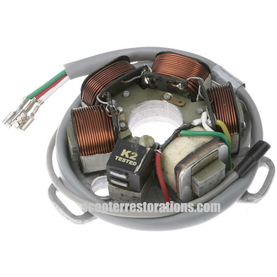 Stator Plate GP Electronic Ignition 12V AC (Grey)