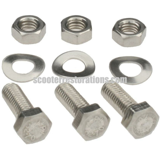 Series 3 & GP Rear Mudguard Fixing Kit (S/S)