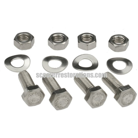 Series 1 & 2 Rear Mudguard Fixing Kit (S/S)