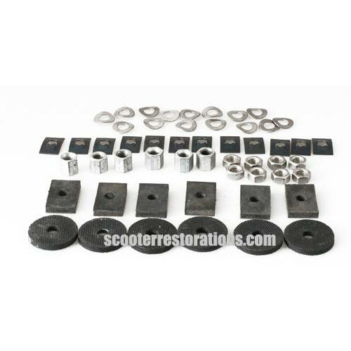 Series 3 & GP Footboard Gasket, Nut, Washer Set (S/S)