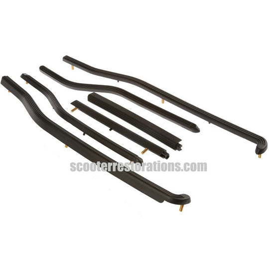 Series 3 Rear Footboard Strips (Italian) Black