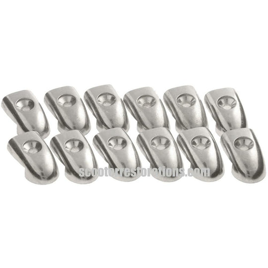 Series 1 & 2 Legshield Alloy Endcaps (Set of 12)