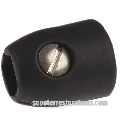 LI/SX/GP Series 3 Legshield Upper Endcap Assembly (Black Alloy)