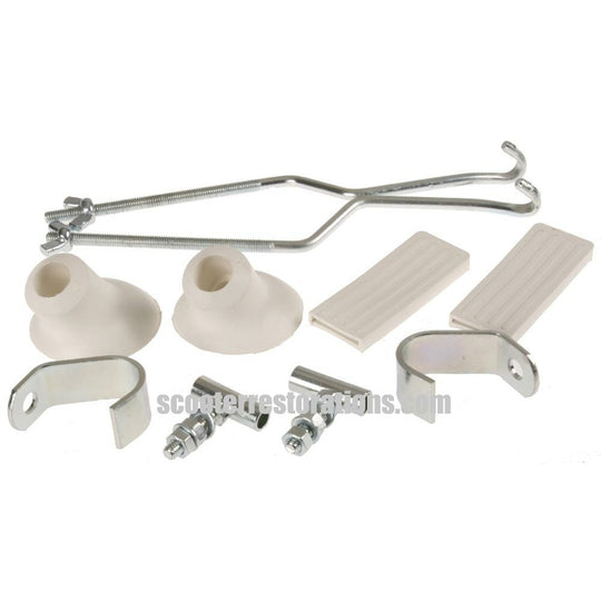 Front Carrier Fixing Kit (White) Cuppini-Italy