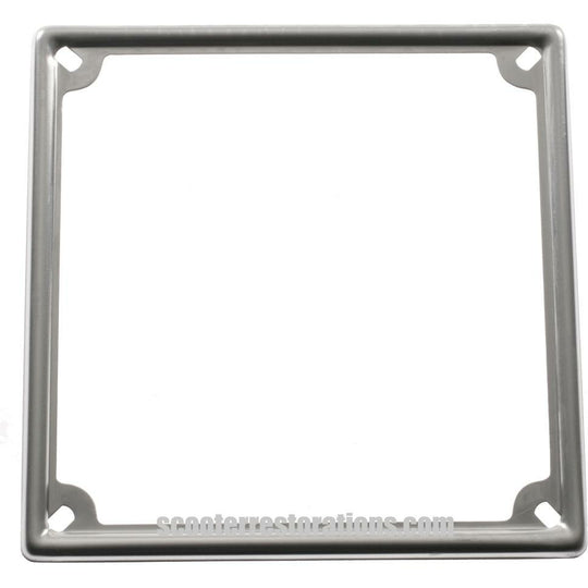 Rear Number Plate Surround (Stainless Steel) 170mm x 170mm