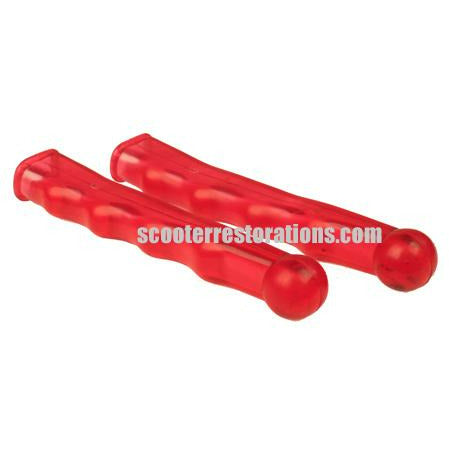 Handlebar Lever Covers (a pair) in Red