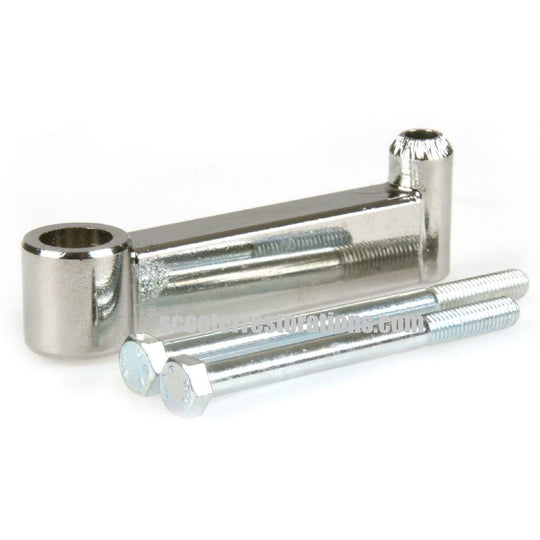 Chrome Mirror Bracket Kit (Cuppini-Italy)