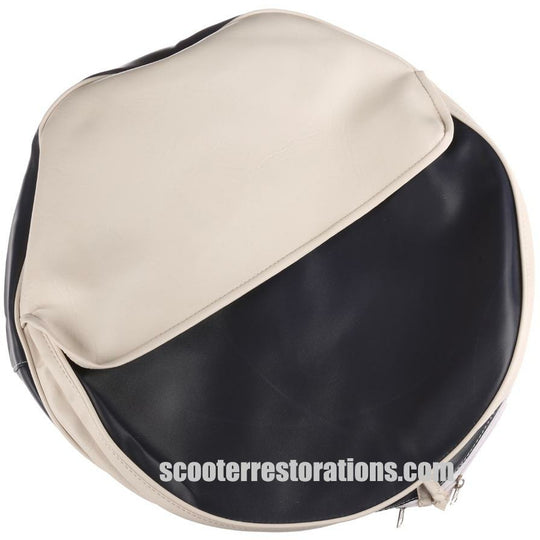 Blue & White with Pocket Spare Wheel Cover (10 inch)