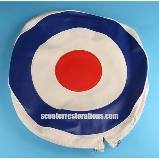 Spare Wheel Cover (10 inch) Target (Red, White & Blue)