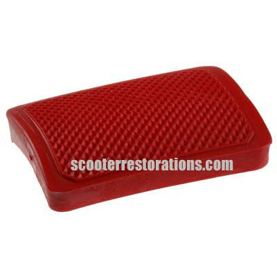 Rear Brake Pedal Rubber (Red) Casa Lambretta