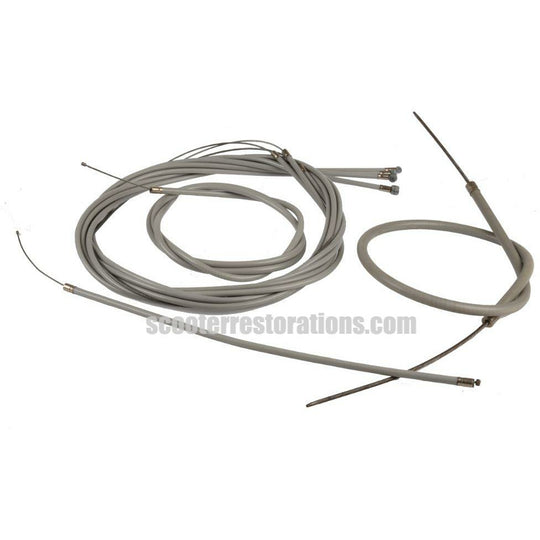 Cable Set Series 3 Friction Free (Grey) 5mm Outers