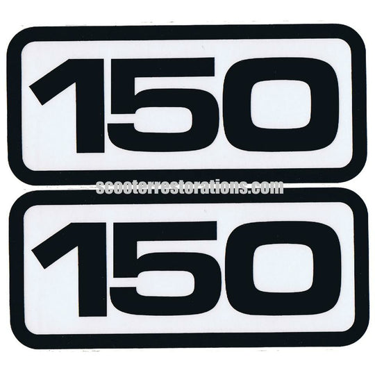 Serveta "150" Side Panel Transfer (Matt Black) a Pair