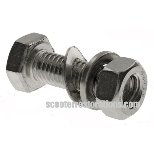 Seat Retaining Stainless Steel Bolt, Nut & Washer