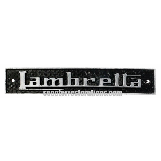 GP Legshield Lambretta Badge (Late SIL)