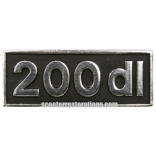 200DL Legshield Badge (Italian) Casa Lambretta C 186