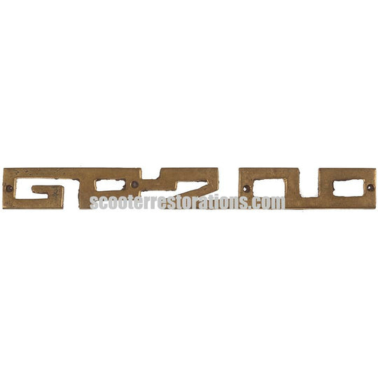 GP200 Brass Badge (SIL)