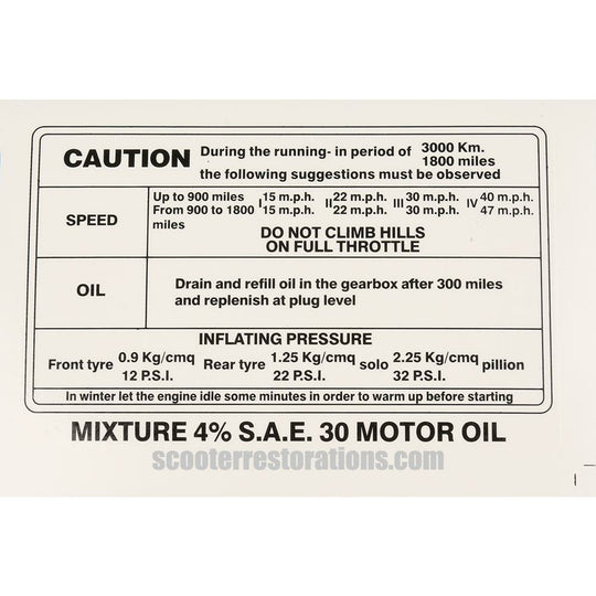 Legshield Running-in Transfer