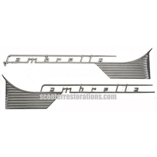 Series 1 & 2 LI Lambretta Side Panel Badges (a Pair) Casa Lambretta C 164