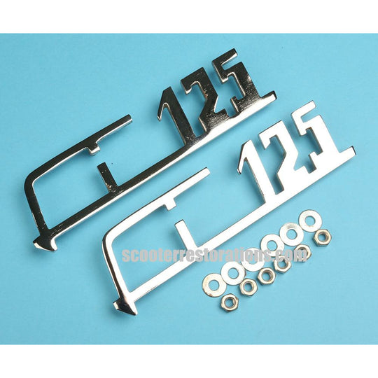 Series 1 & 2 LI125 Side panel Badges (a pair)