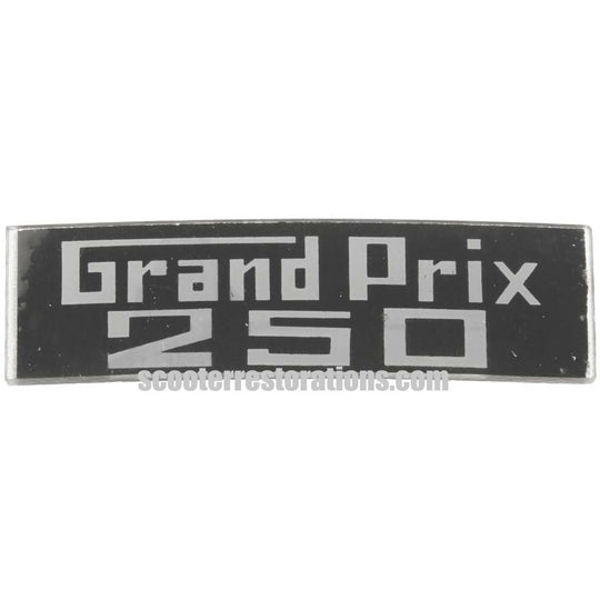 GP250 Legshield Badge (Perspex)