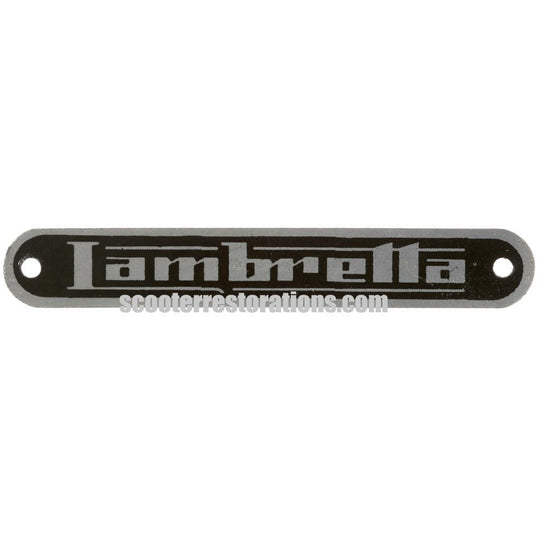 GP Rear Seat Badge (Lambretta)