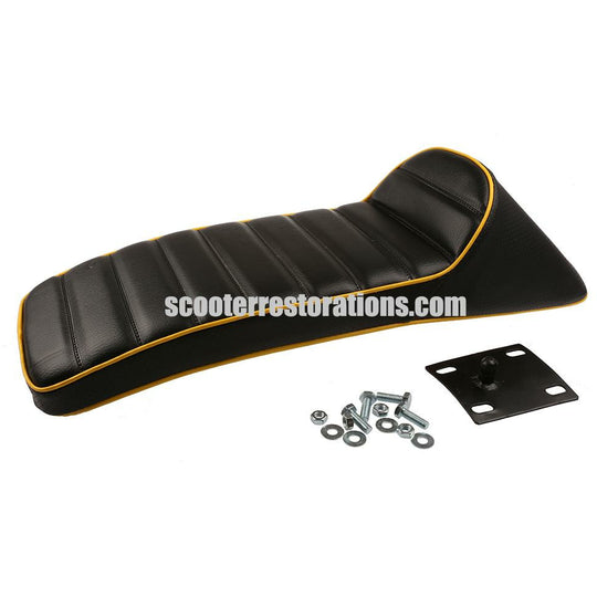 Racing Seat (Black) with Yellow Piping