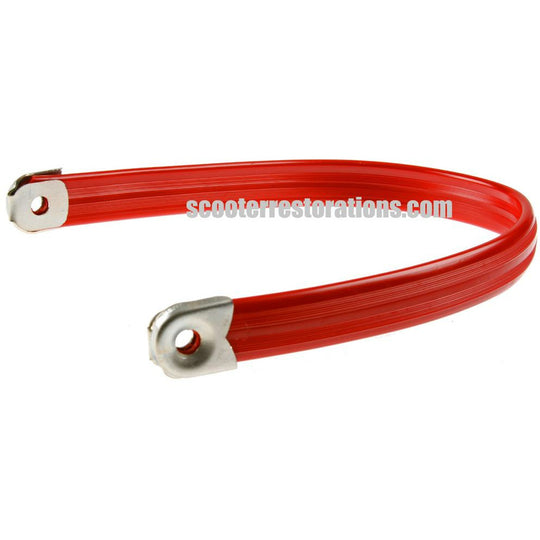 Dual Seat Cover Strap (Ox-Blood Red) Casa Lambretta C 358