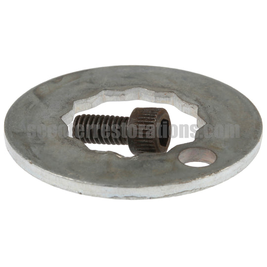 J-Range Rear Hub Locking Plate & Allen Screw (SIL Sunny FR)