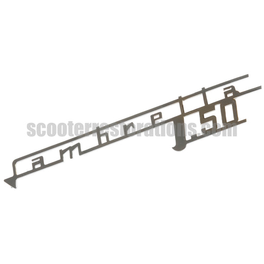 J-Range Lambretta J-50 Legshield Badge (Casa Lambretta C 192)