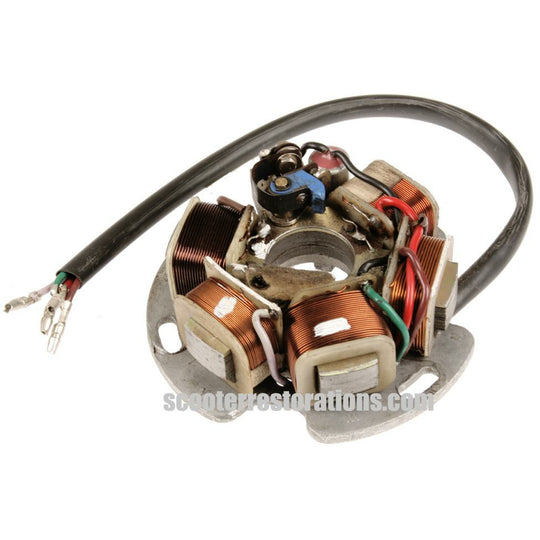 J-Range Stator Plate (12V) with Black Sleeving