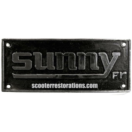 J-Range Cento Sunny Fr Legshield Badge (SIL)