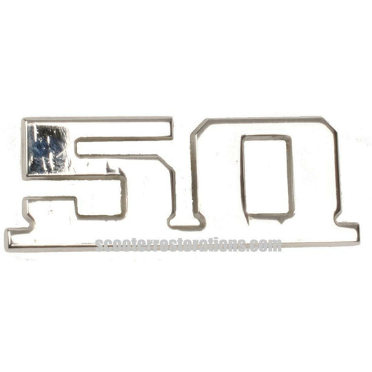 J-Range 50 Special Legshield Badge (Late J-50) Casa Lambretta C 199
